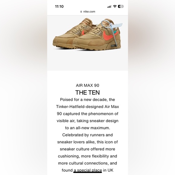 Nike Air Max 90, color: off-white desert ore - Picture 3 of 15